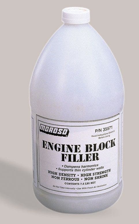 Moroso 35571 Engine Block Filler - 1 Gallon   Engine Block Filler - 1 Gallon