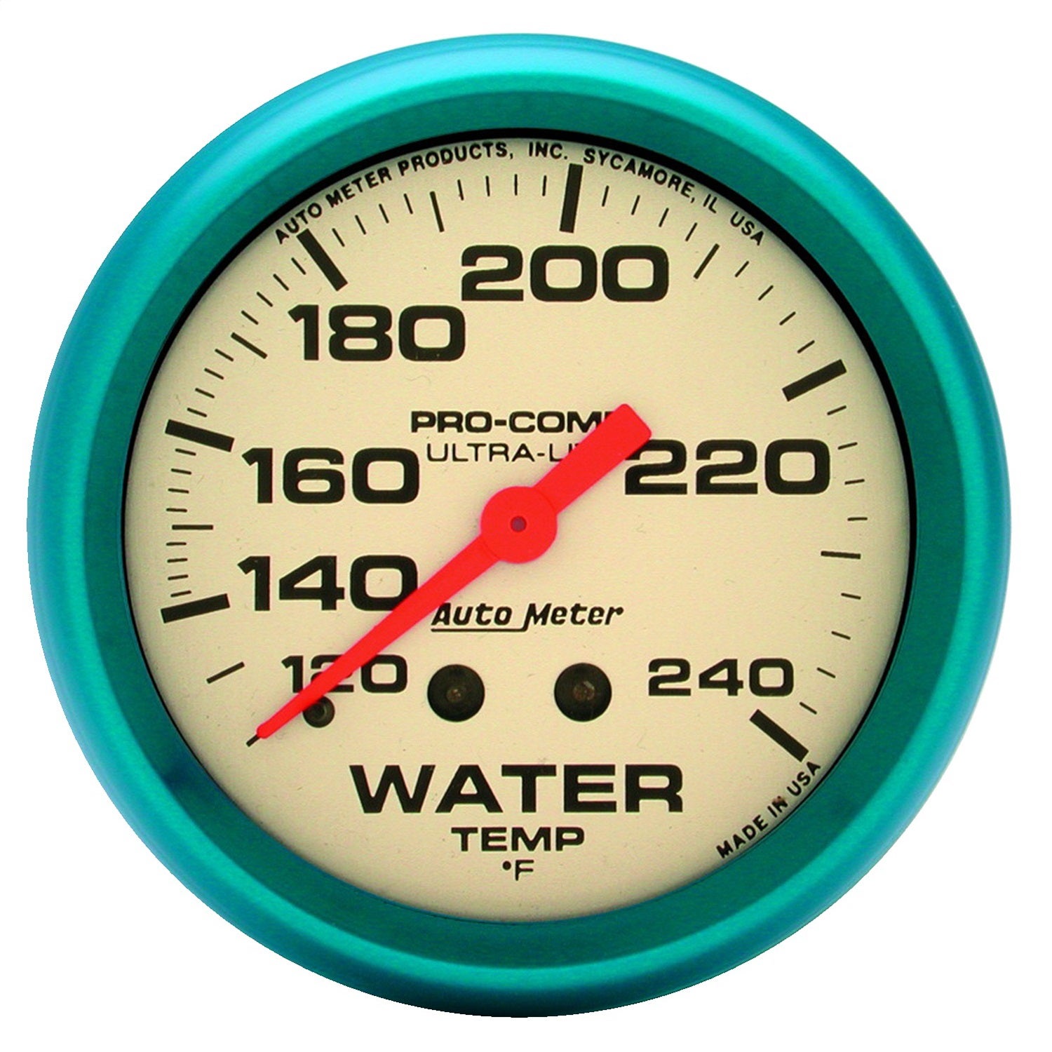 Autometer 4532 Ultra-Nite Water Temperature Gauge   Ultra-Nite Water Temperature