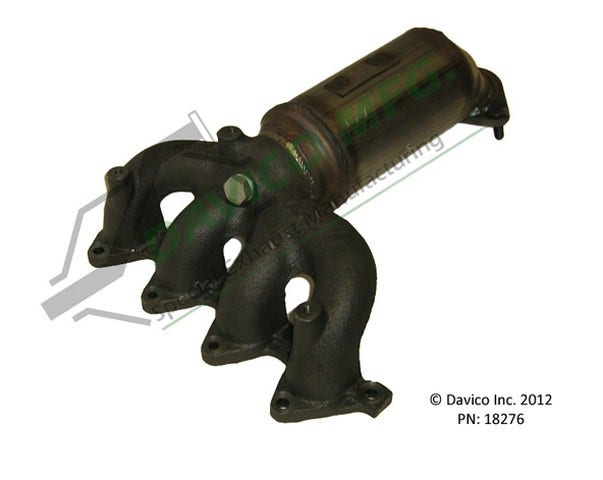 Davico Mfg Catalytic Converter P/N:18276  Catalytic Converter P/N: