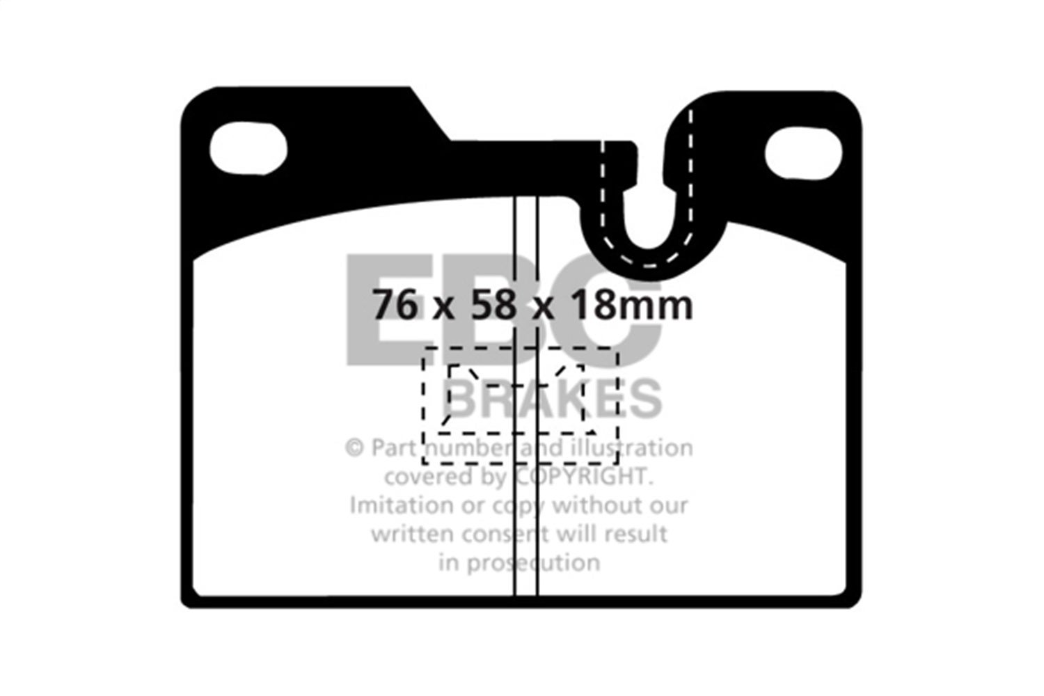 Ebc Brakes Dp4346r Yellowstuff Street And Track Brake Pads Fits 924 928 944