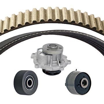 Dayco Engine Timing Belt Kit With Water Pump P/N:Wpe338k1a  Engine Timing Belt