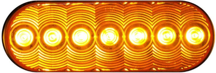 Peterson Manufacturing V821ka-7 Led Groom Mount (Fp/T, Oval, 7 Diode,Pl3 Housing