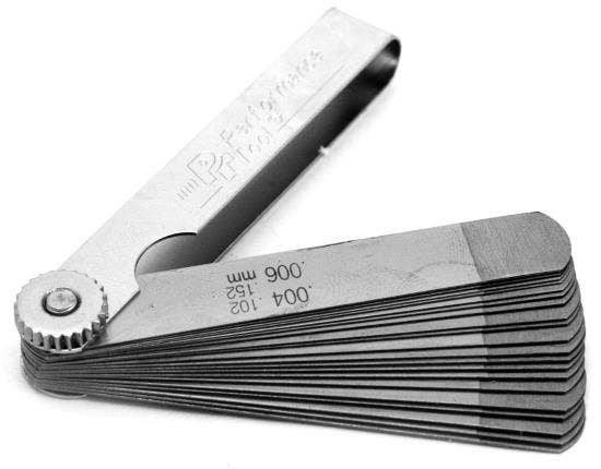 Performance Tool W80524 22-Blade Go-No-Go Feeler Gauge   22-Blade Go-No-Go