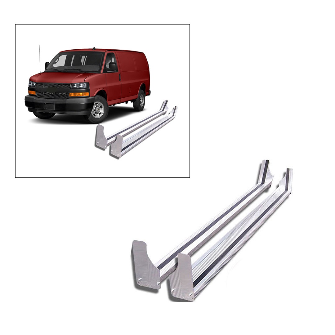 Black Horse Off Road Commercial Running Boards Aluminum Aluminum Run102ss