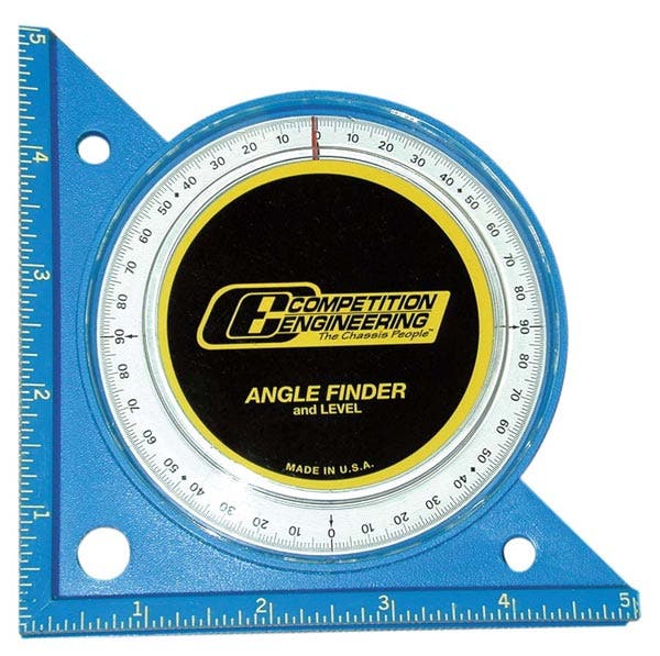 Competition Engineering C5020 Professional Angle Finder And Level   Protractor;