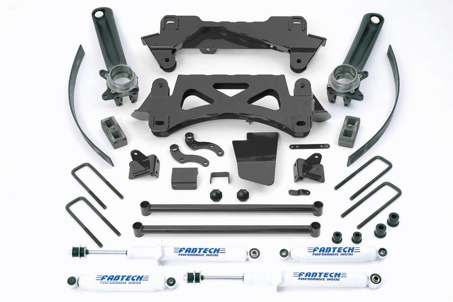 Fabtech K7003   Performance Lift System W/Shocks W/Rear Performance Shock 6 In.