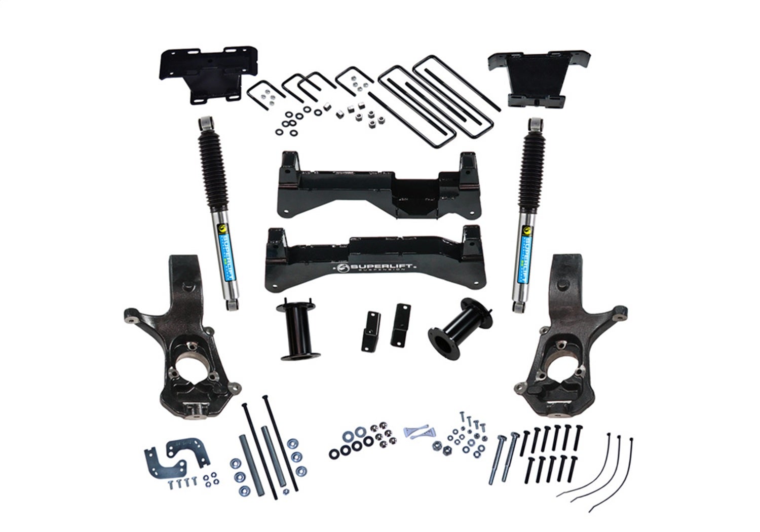 Superlift K894b Suspension Lift Kit W/Shocks Fits Sierra 1500 Silverado 1500