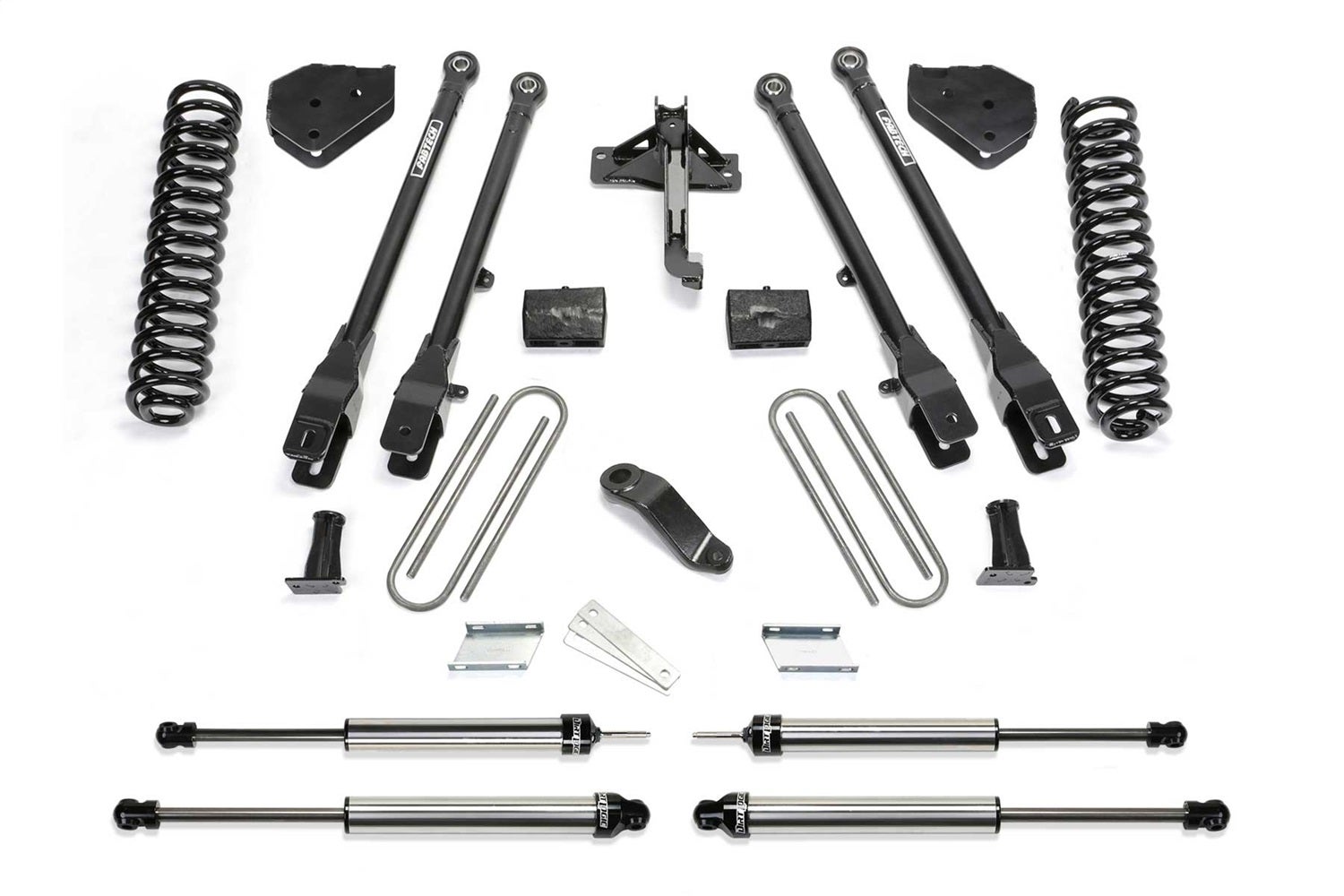 Fabtech K2337dl 4 Link Lift System Fits 17-20 F-450 Super Duty F-550 Super Duty