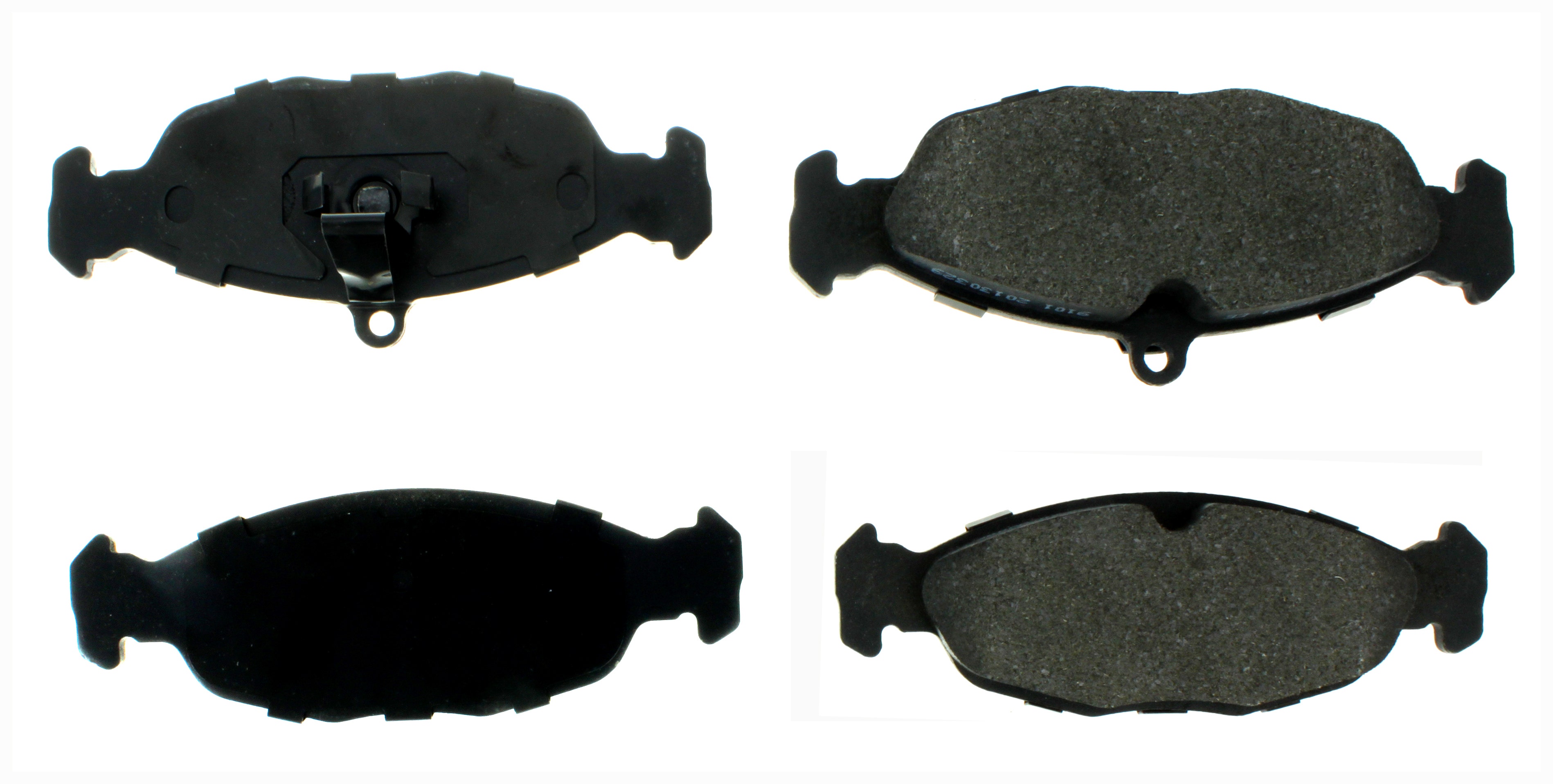 Centric Parts Disc Brake Pad Set P/N:105.06881  Disc Brake Pad Set P/N: