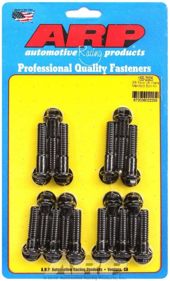 Arp 155-2005 Intake Bolt Kit For Big Block Ford Arp  Intake Bolt Kit For Big