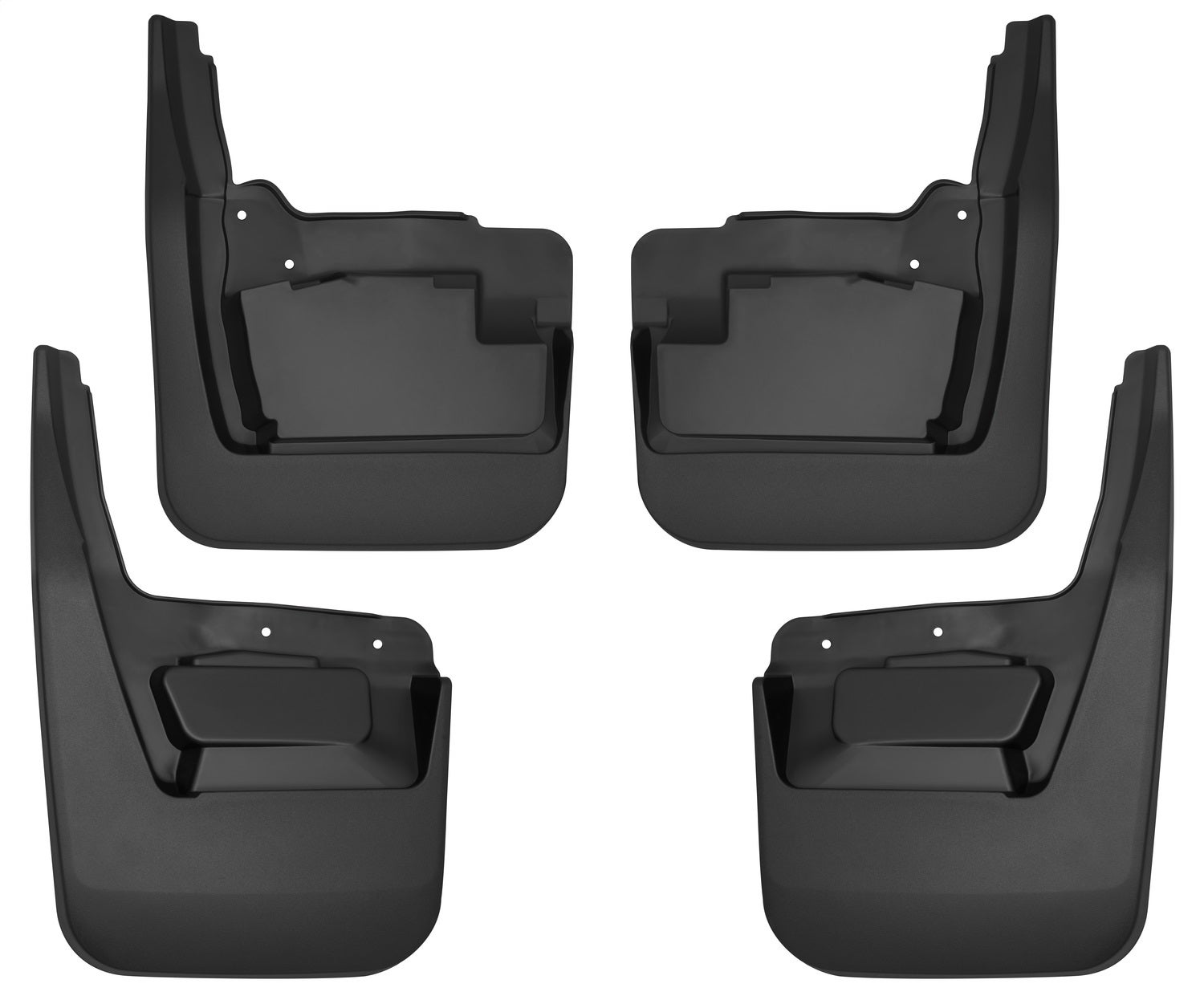 Husky Liners 58276 Custom Molded Mud Guard Set   Custom Molded Mud Guard Set
