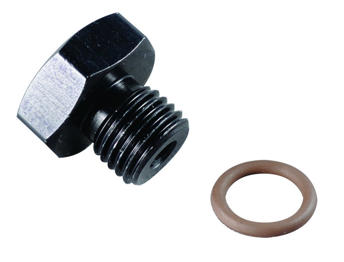 Fragola Performance Systems 481404-Bl #4 Port Plug 7/16-20 Black  Performance
