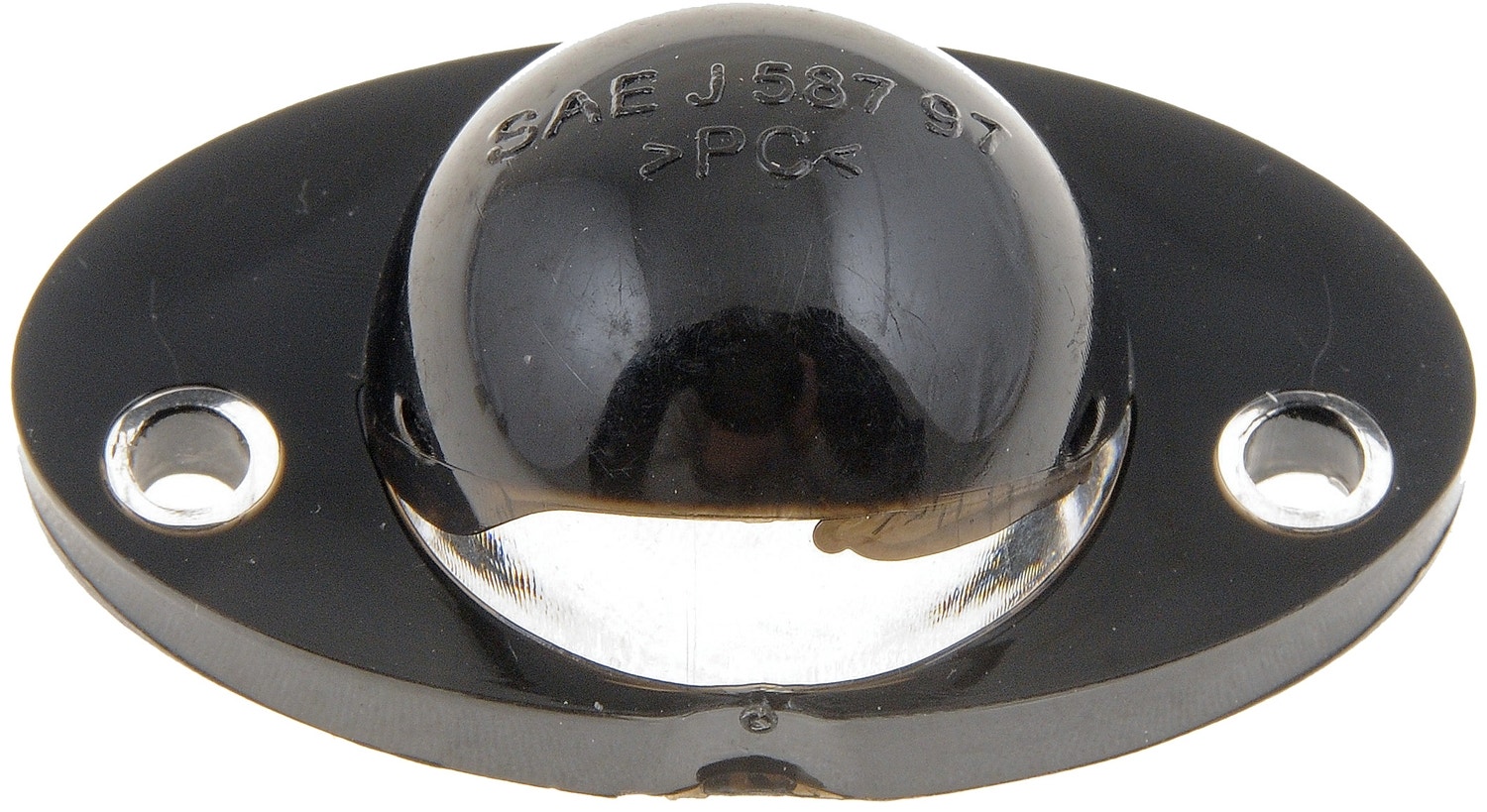 Dorman - Help License Lamp Lense P/N:68164 License Plate Light Bulb Lens  Color