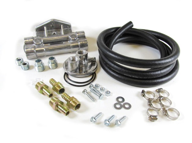 Perma-Cool 72956 Deluxe Dual Oil Filter Relocation Kit   Deluxe Dual Oil Filter