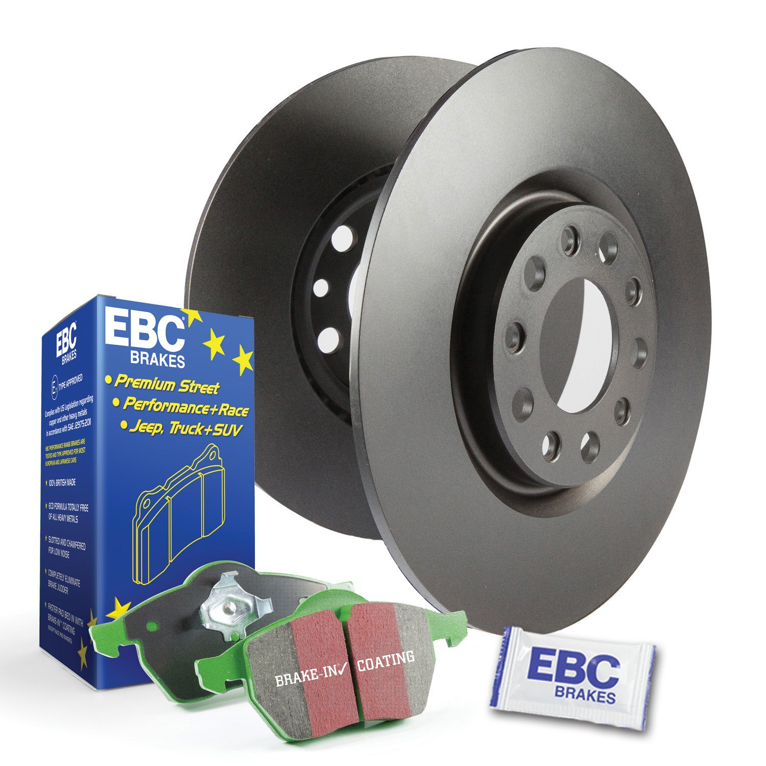 Ebc Brakes S14kf1221 S14 Kits Greenstuff And Rk Rotors Suv   S14 Kits Greenstuff