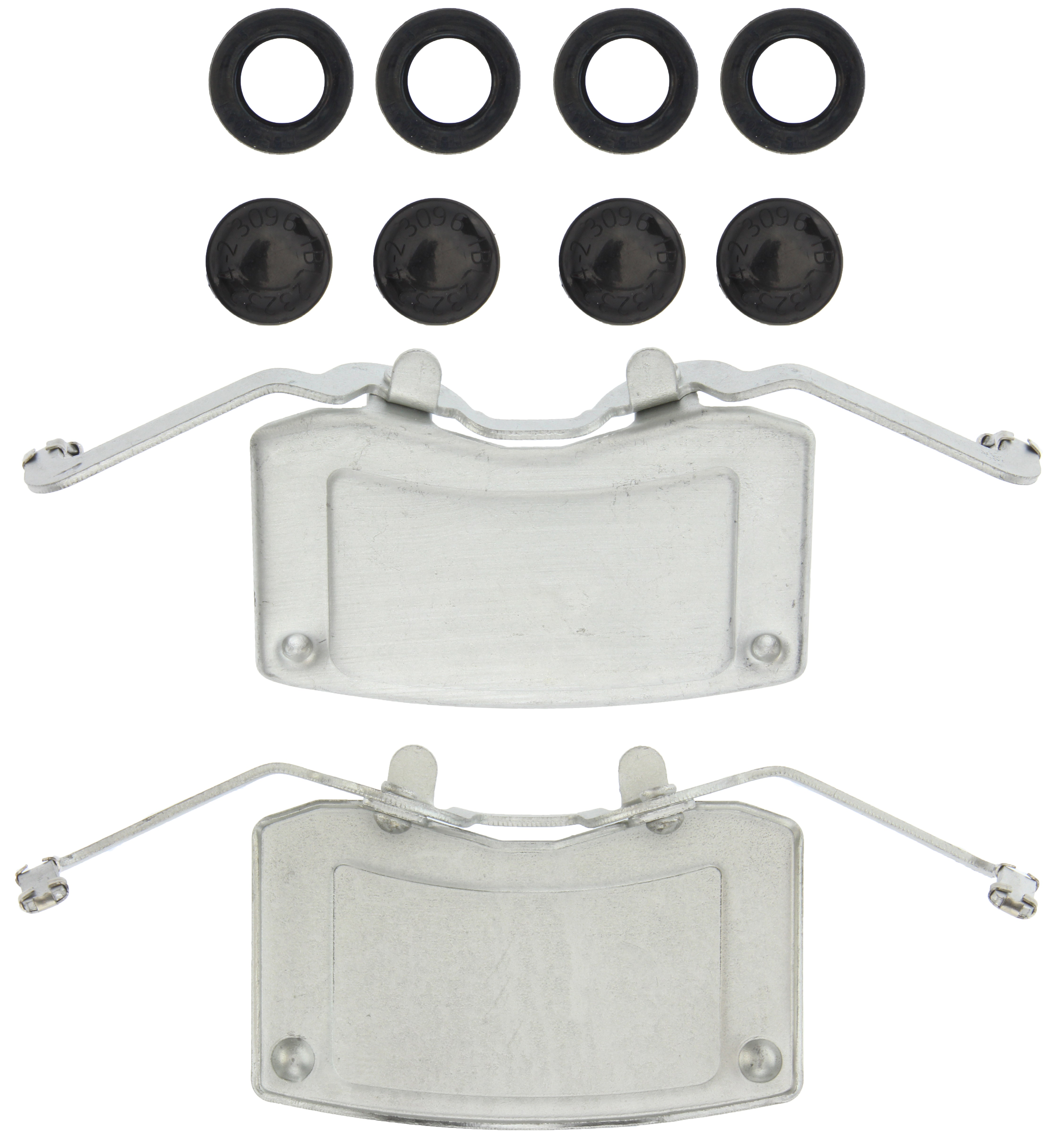 Centric Parts Disc Brake Hardware Kit P/N:117.20008  Disc Brake Hardware Kit