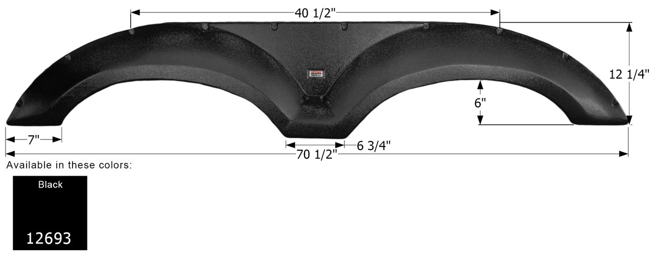 Fender Skirt  Tandem  Evergreen  Fs Fender Skirt  Tandem  Evergreen  Fs