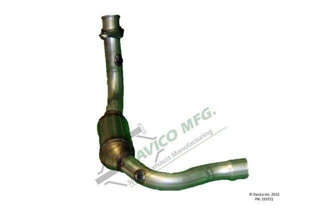 Davico Mfg Catalytic Converter P/N:193721  Catalytic Converter P/N: