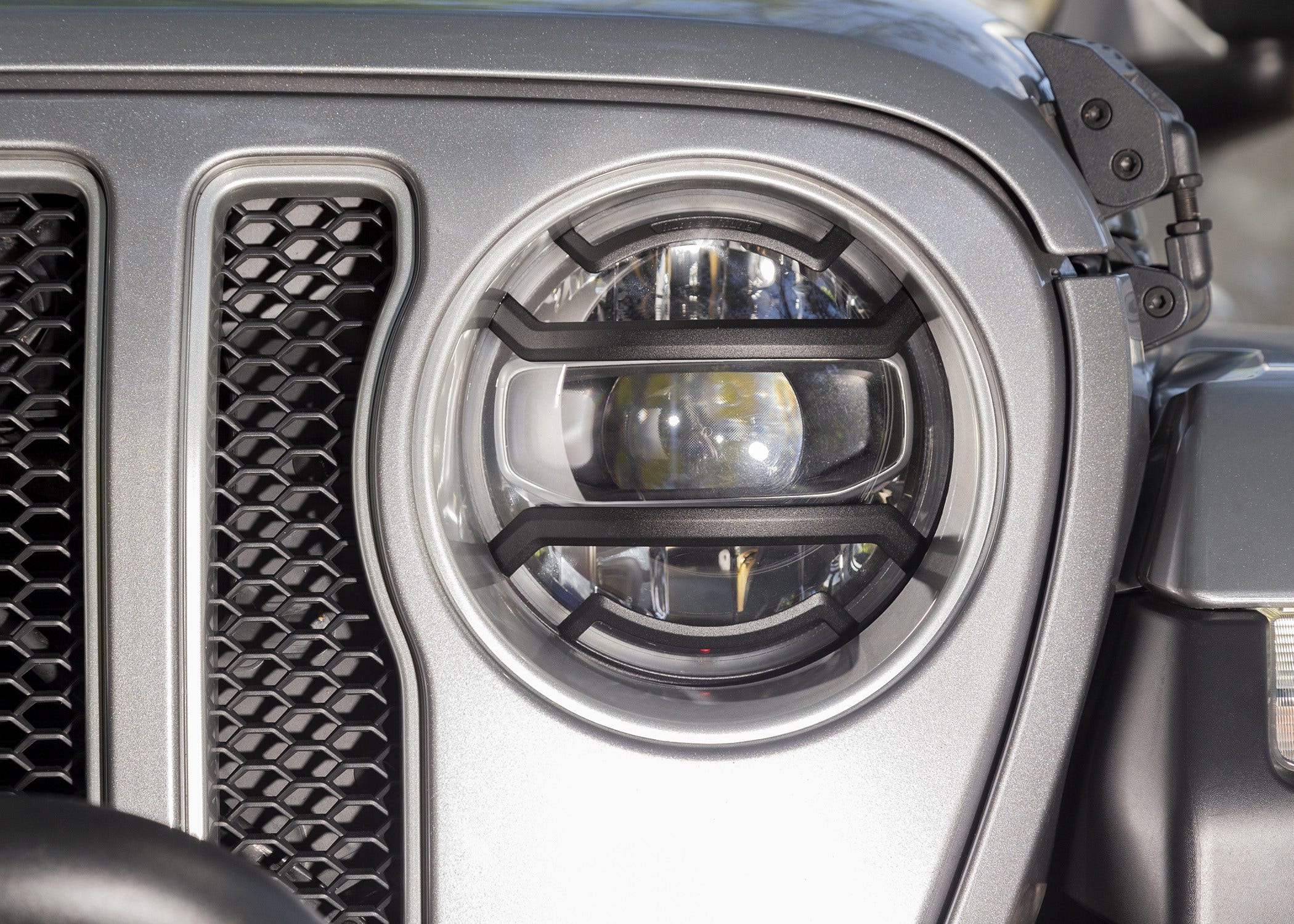 Rugged Ridge 11230.21 Elite Headlight Guards Fits 18-23 Gladiator Wrangler (Jl)