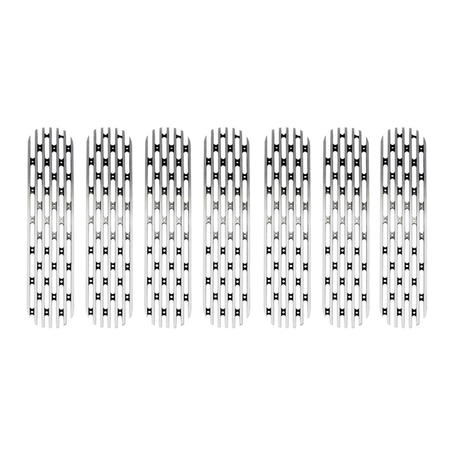Dv8 Offroad D-Jp-190008-Polsh Grille Inserts Fits Wrangler (Jk) Wrangler (Jl)