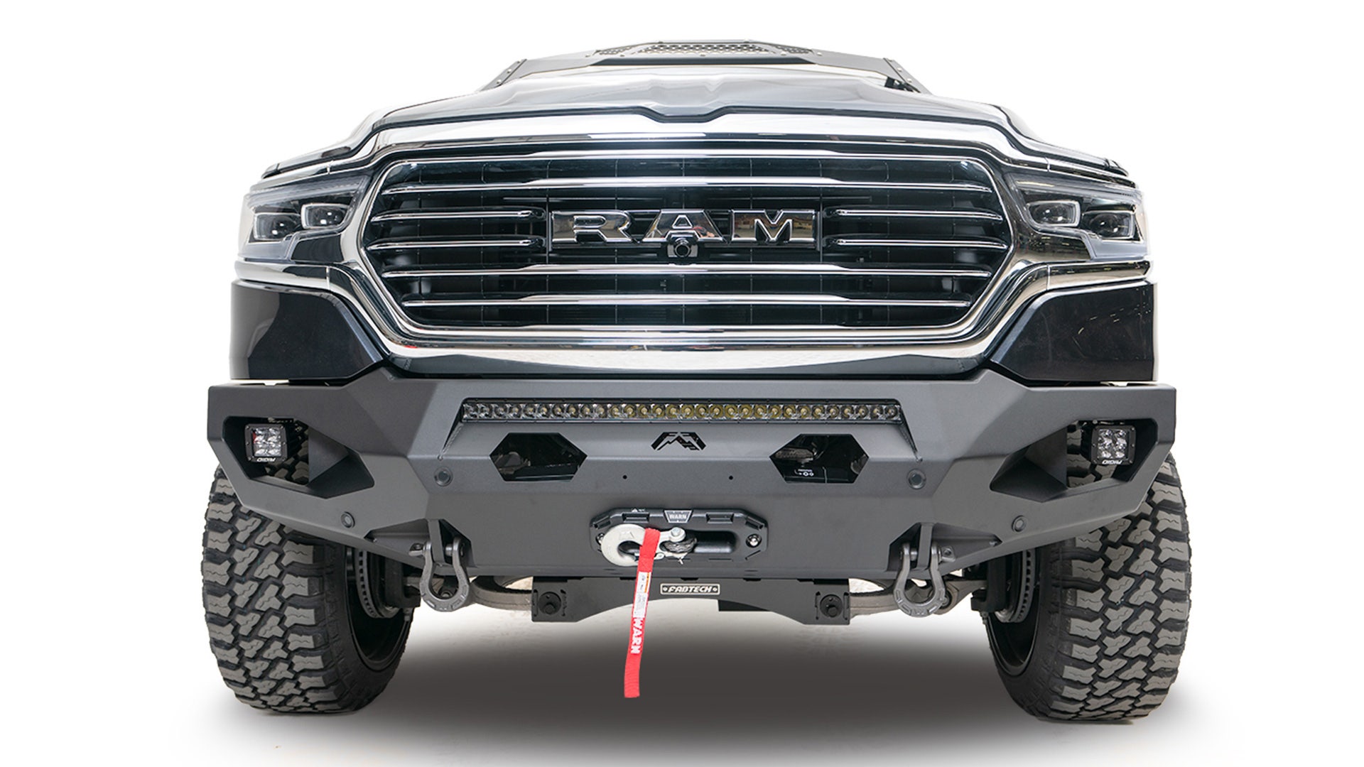Fab Fours 10-18 Ram 2500/3500(19 Classic) Hd Matrix Front W/Pre-Runner Guard,