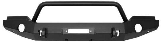 Westin 59-80045 Textured Black Bumper (Wj2 Full Width Front W/Bull Bar Jeep