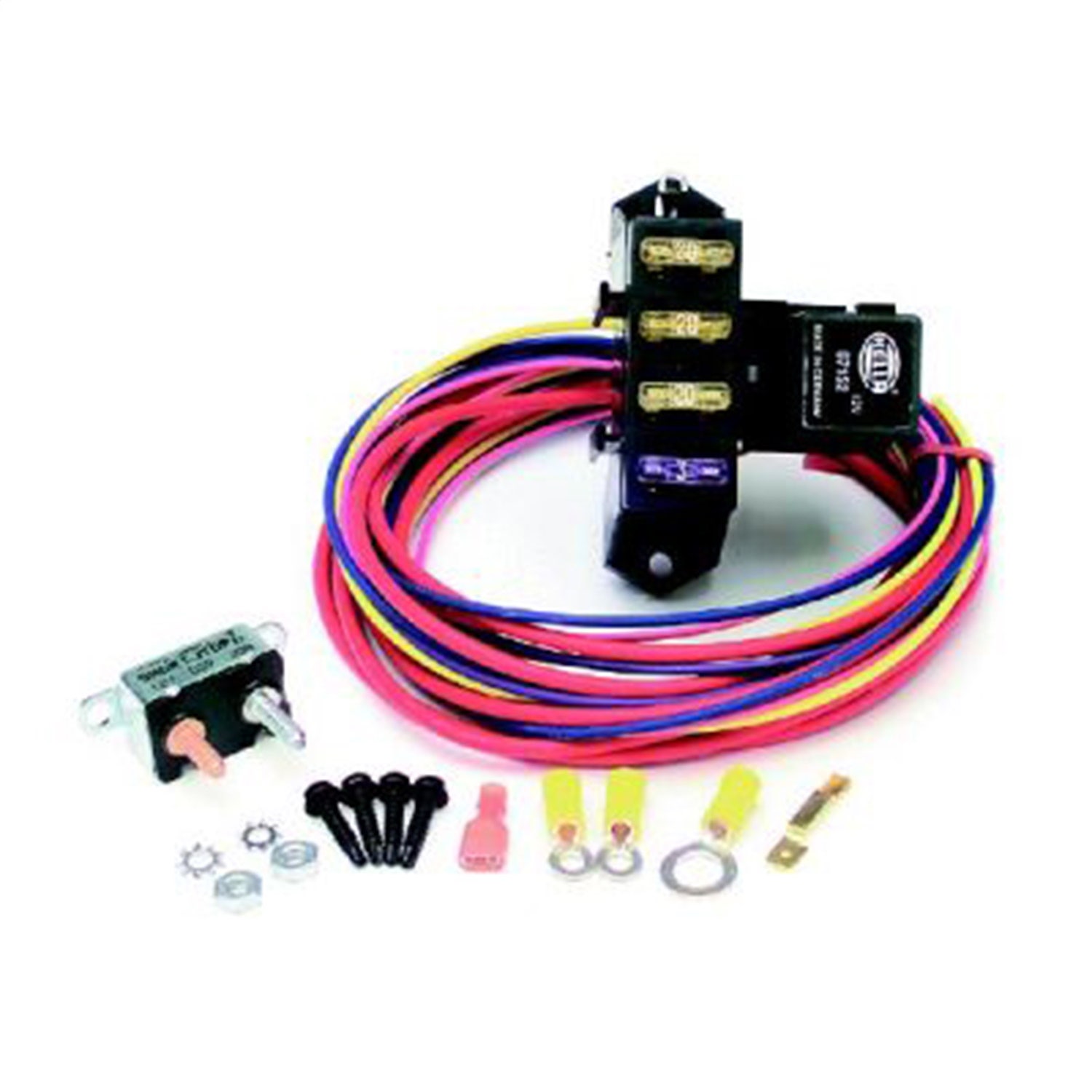 Painless Wiring 70113 3-Circuit Auxiliary Fuse Block   3-Circuit Auxiliary Fuse