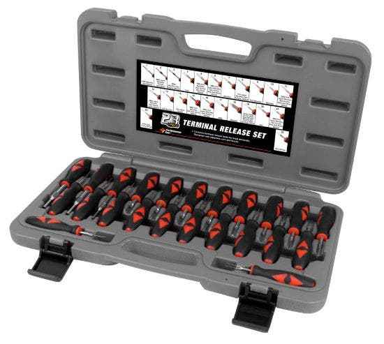 Performance Tool W89732 23-Piece Terminal Release Kit   Wire Terminal Removal