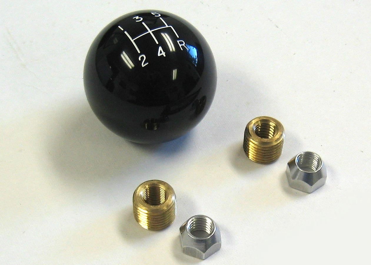 Lokar Sk-6876 Black 5-Speed Manual Shift Knob   Black 5-Speed Manual Shift Knob