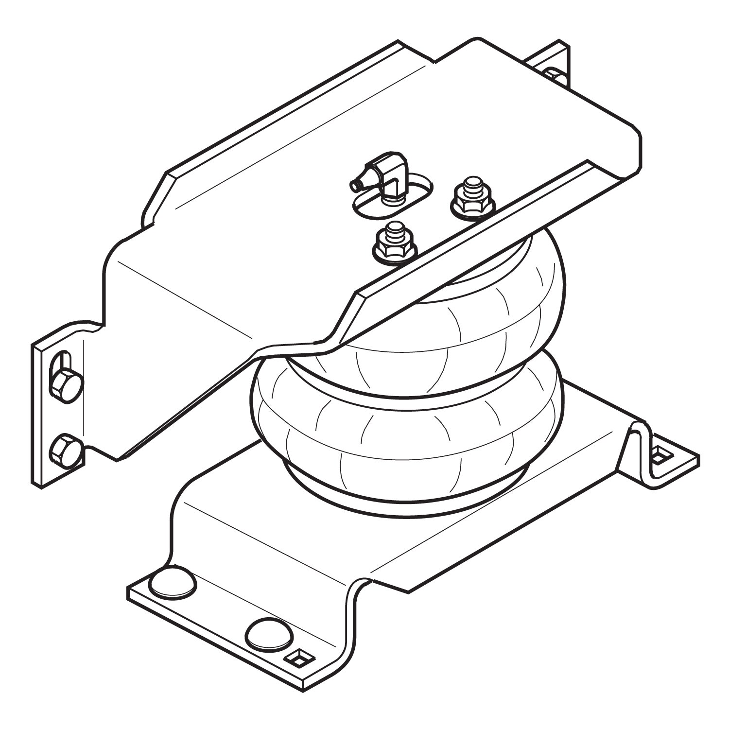 Firestone Ride-Rite 2478 Ride-Rite Air Helper Spring Kit Firestone Industrial