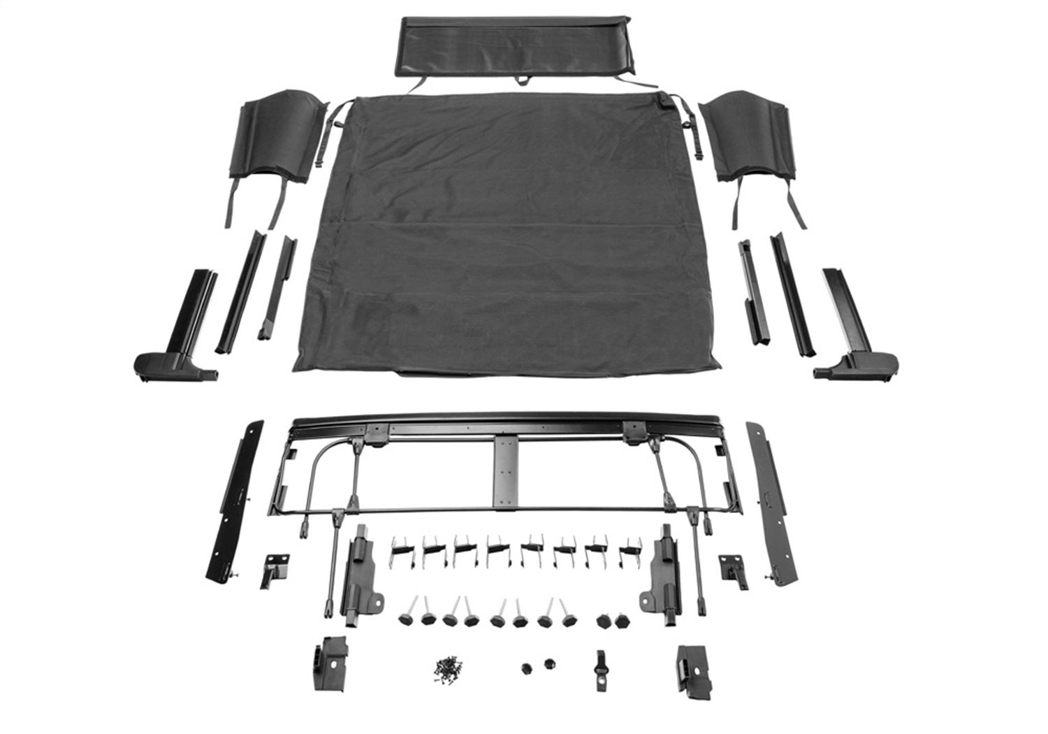 Rampage 139035 Trailview Frameless Soft Top Fits 20-23 Gladiator   Trailview