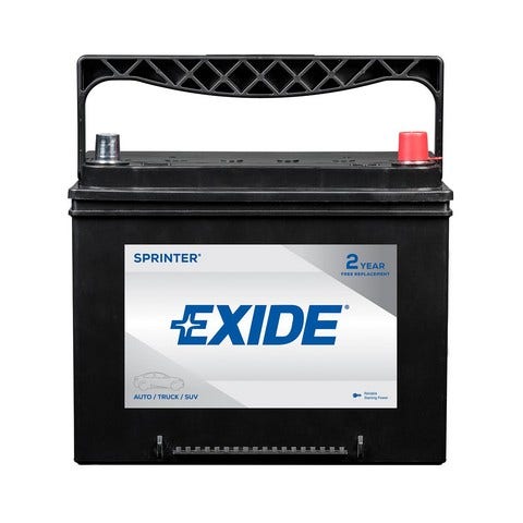 Exide Vehicle Battery P/N:S24f  Vehicle Battery P/N: