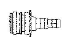 Jabsco Flojet 20381-002 1/2" Hose Barb Quad Port Fitting   Fresh Water Adapter