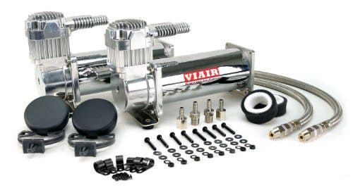 Viair 44432 200 Psi Dual Value Pack - Chrome   200 Psi Dual Value Pack - Chrome