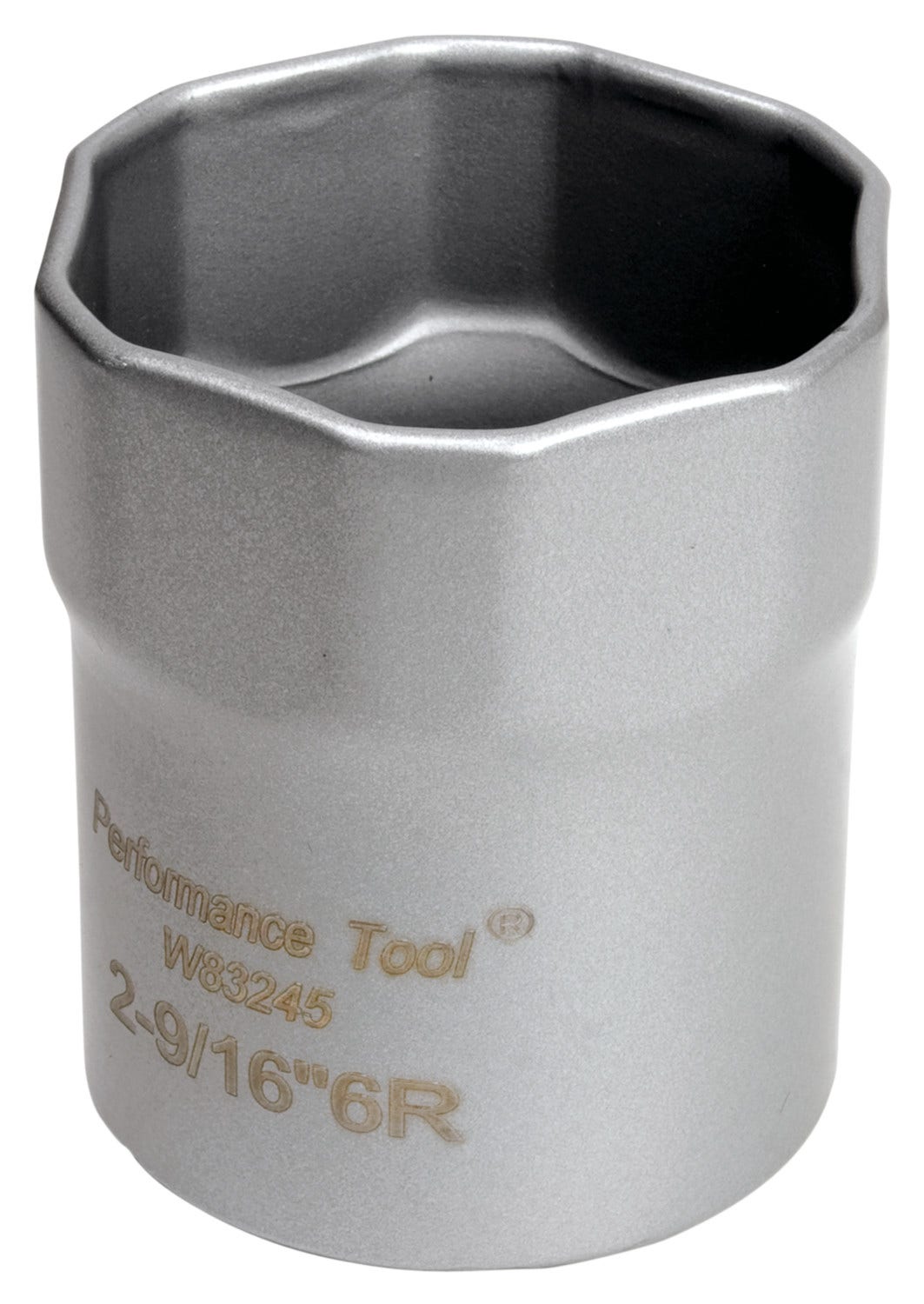Performance Tool W83245 1/2 Drive Rounded Lock Nut Socket, 2-9/16" Used On Dodge