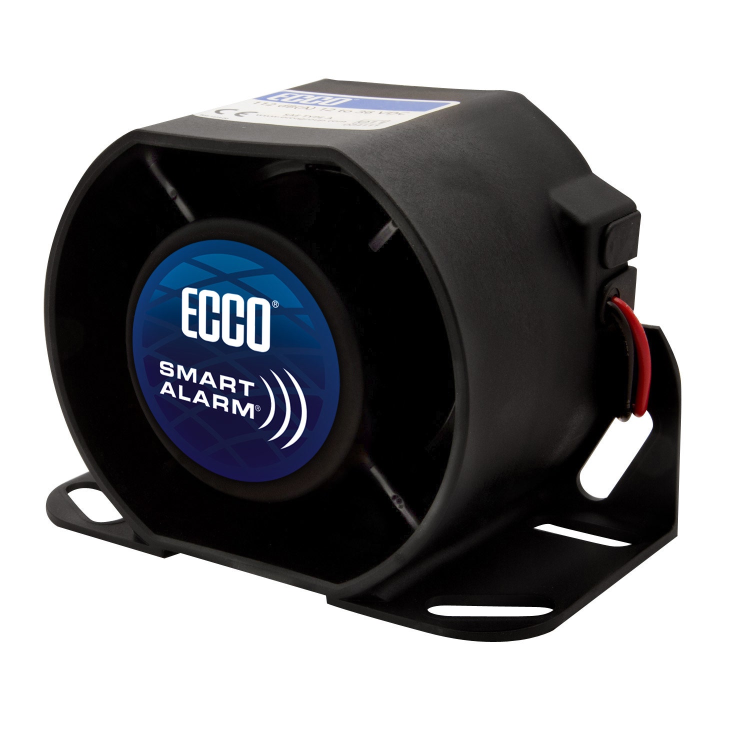 Ecco Sa917n Back Up Alarm  Electronic  Backup Alarm; Color - Black, Material -
