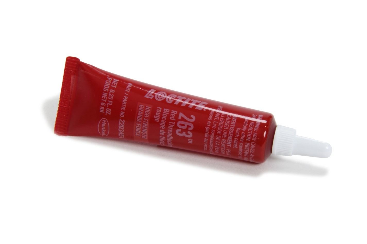 Loctite 263 Threadlocker For Automotive: High-Strength, Oil Tolerant, High-Temp,
