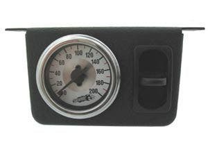 Single Panel W/Paddle Sw   Gauge Air Pressure; Size (In) - 5-1/2 Inch Width X