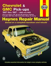 Chevy & Gmc 4 3L & V* Pick-Ups (67-87) & Suburban, Blazer & Jimmy (67-91) Haynes