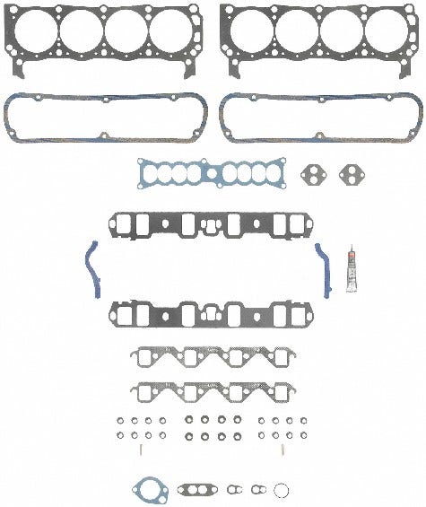 Fel-Pro Engine Cylinder Head Gasket Set P/N:Hs 9280 Pt-2  Gaskets Hs 26541 Pt