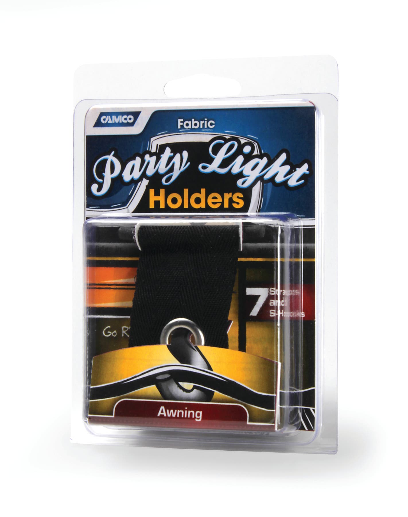 Camco 42733 Fabric Party Light Holders, Black   Party Light Holder Party Lights;