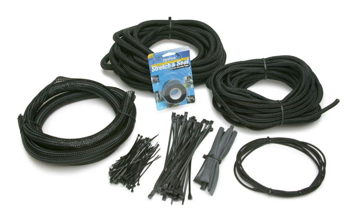 Painless Wiring 70920 Powerbraid Chassis Kit  Powerbraid Wire Loom  Length - 10