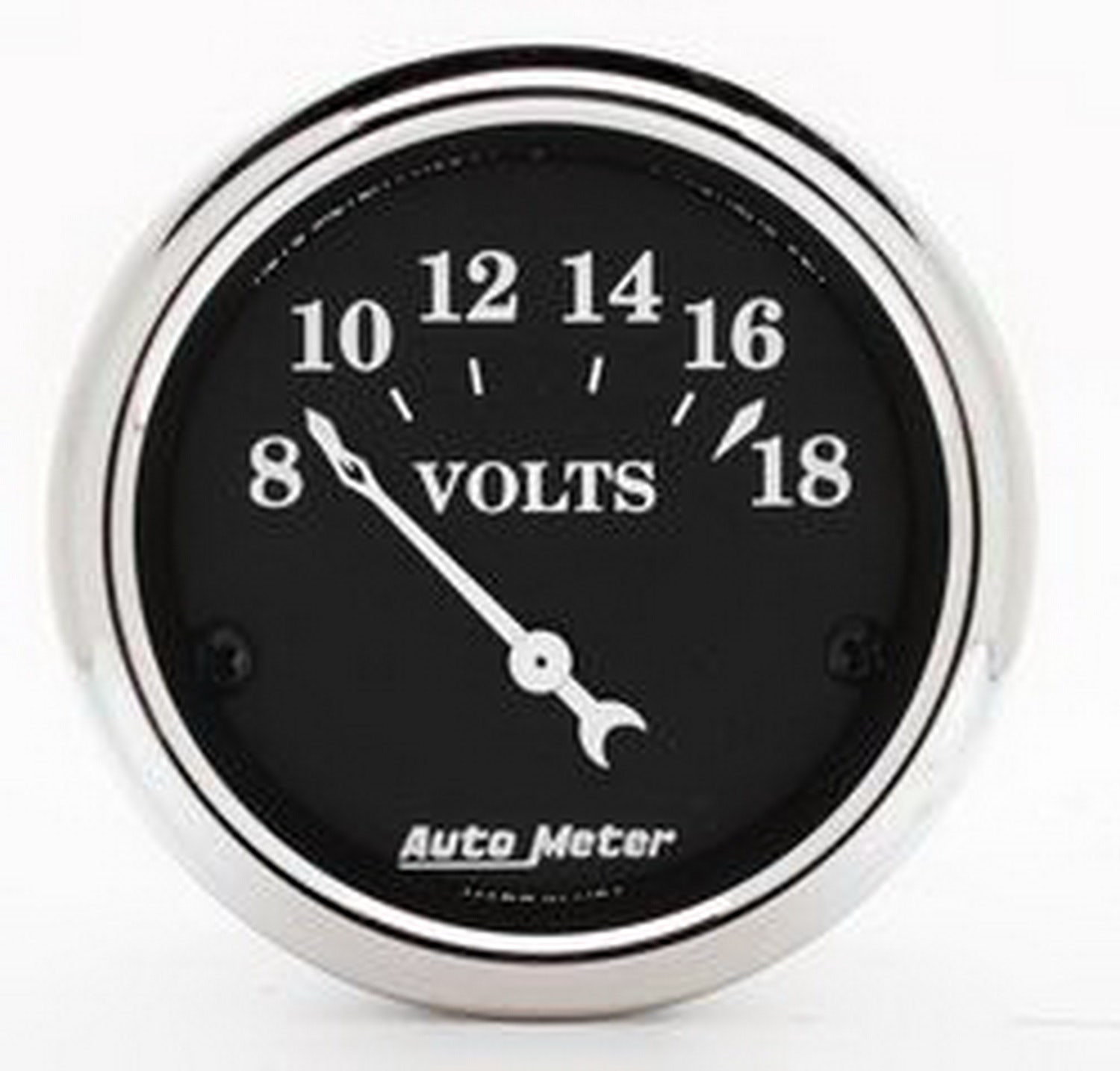 Autometer 1791 Old Tyme Black Voltmeter Gauge Auto Meter Products 17101 Gauge