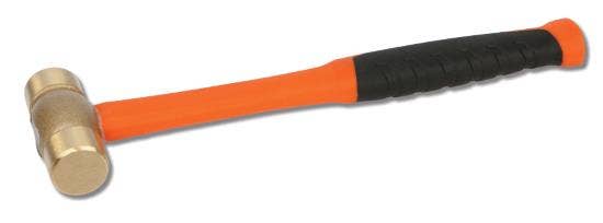 Performance Tool W1137 Solid Brass Hammer, 16 Oz Hammer  Type - Dead Blow
