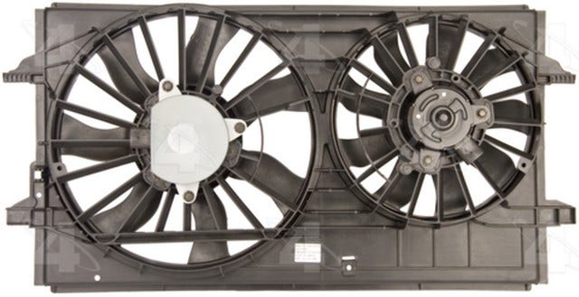 Four Seasons Dual Radiator And Condenser Fan Assembly P/N:75614  Dual Radiator