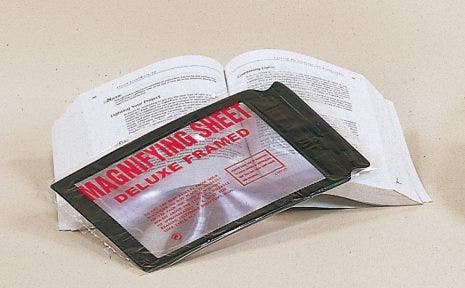 Deluxe Magnifying Sheet Deluxe Magnifying Sheet