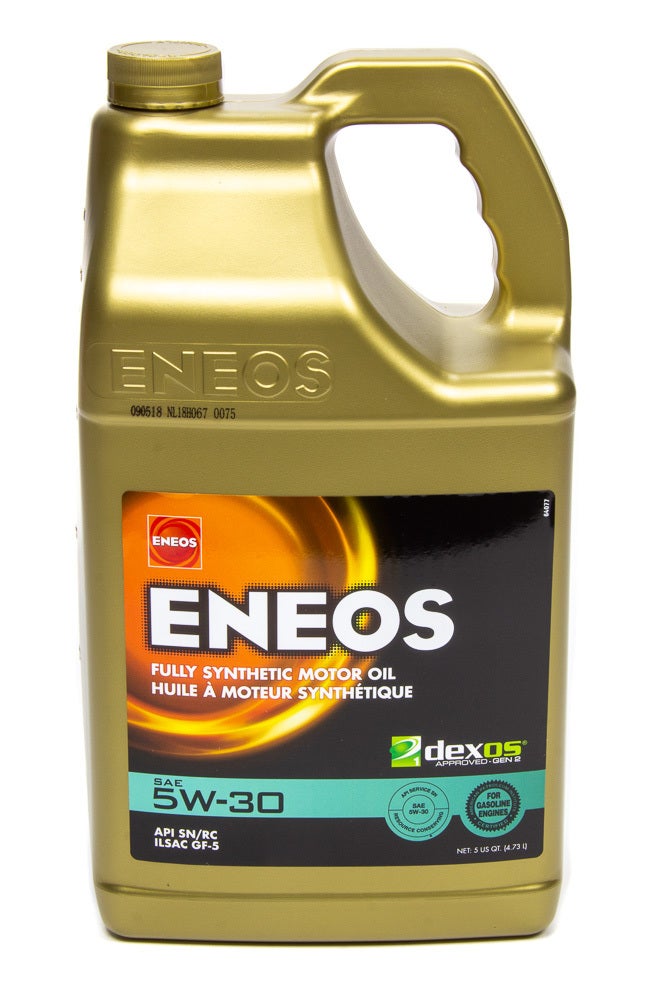 Eneos Eneo-027 Full Synthetic Oil, 5 Quart, 1 Pack  Eneo-027 Full Synthetic Oil,