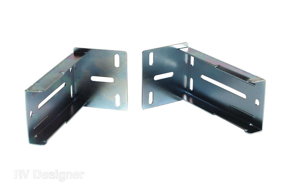 Rv Designer H326, Metal Drawer Slide Socket, 1-1/2 Inch, 2 Per Pack, Cabinet