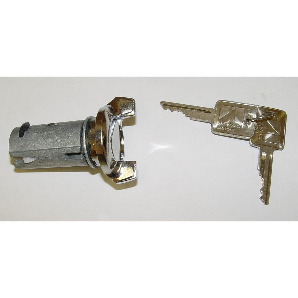 Omix 17250.03 Ignition Lock And Cylinder Fits 76-86 Cj5 Cj7 Scrambler -Ada