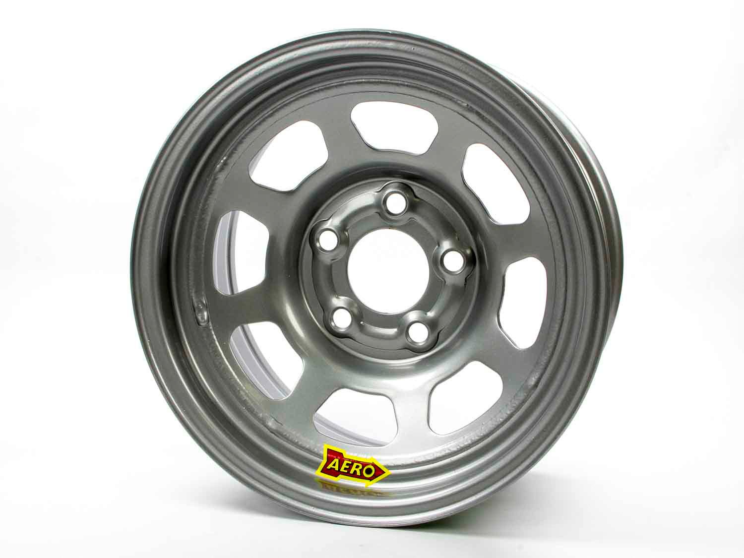 Aero Race Wheel 50-085030 15X8 3In. 5.00 Silver Aero Race Wheel  15X8 3In. 5.00